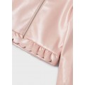 Mayoral - Chaqueta pu color nude
