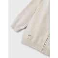 Mayoral - Cardigan tricot cremallera color rafia