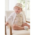 Mayoral - Cardigan cuello pico tricot color blanco