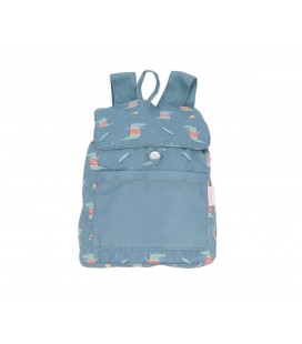 Tutete - Mochila Pequeña Tela Croc