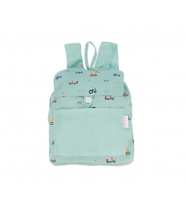 Tutete - Mochila Pequeña Tela Trucks