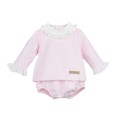 Calamaro Baby - Conjunto Pololo Sil Rosa