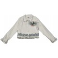 Lolittos - Cazadora vaquera Guipur beige