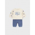 Mayoral Newborn - Conj. Punto 4 Piezas Mid Blue