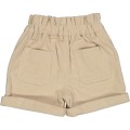 Birba - Pantalones Cortos de Terciopelo Suave Beige