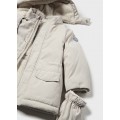Mayoral - Parka para bebé color Yeso