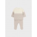 Mayoral Newborn - Conjunto Polaina Tricot Nuez Vig