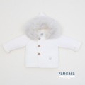 Pangasa Baby - Trenka Luxury Pelo Natural color Marfil