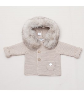 Pangasa Baby - Trenka Luxury Pelo Natural color Arena