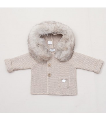 Pangasa Baby - Trenka Luxury Pelo Natural color Arena