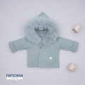 Pangasa Baby - Trenka Luxury Pelo Natural color Verde Empolvado