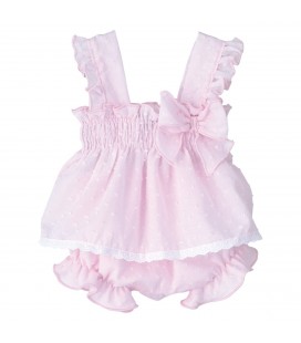 Calamaro Baby - Conjunto bebé pololo Béring Rosa