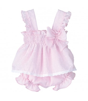 Calamaro Baby - Conjunto bebé pololo Béring Rosa