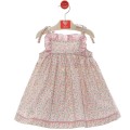 Del Sur - Vestido niña "Familia Maldivas" Rosa Empolvado