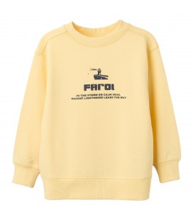 Zippy - Sudadera de felpa amarillo claro para niño