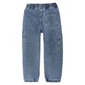 Zippy - Pantalón de punto denim azul para niño