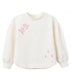 Zippy - Sudadera ligera beige claro para niña