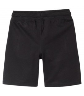 Zippy - Bermuda de felpa negra para niño