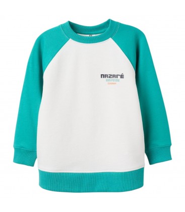 Zippy - Sudadera de felpa beige claro con dibujo para niño