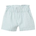 Zippy - Short vichy verde agua para niña