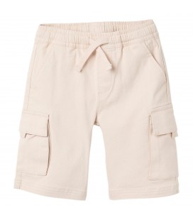 Zippy - Short de sarga beige claro para niña