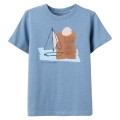 Zippy - Camiseta manga corta azul para niño