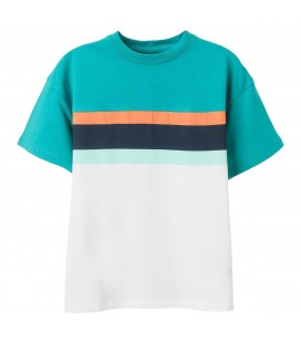 Zippy - Camiseta de manga corta de jersey verde oliva para niño