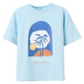 Zippy - Camiseta manga corta azul claro para niño