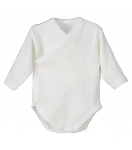 Calamaro Baby - Body cruzado crudo para bebé