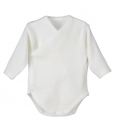 Calamaro Baby - Body cruzado crudo para bebé