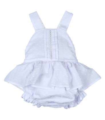 Popys - Pichi Bebé plumeti blanco