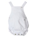 Popys - Peto Bebé Plumeti Blanco
