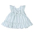 Popys - Vestido bebé rayas verdes