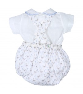 Popys - Conjunto Peto y blusa bebé Ocas