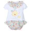 Popys - Conjunto Bebé Cuello Flores