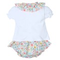 Popys - Conjunto Bebé Cuello Flores