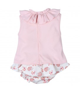 Popys - Conjunto Bebé Rosa Erizos
