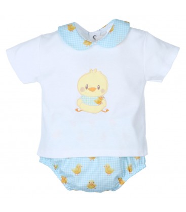 Popys - Conjunto Bebé Niño Pollitos