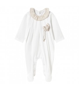 Mayoral Newborn - Pijama largo para bebé color Blanco