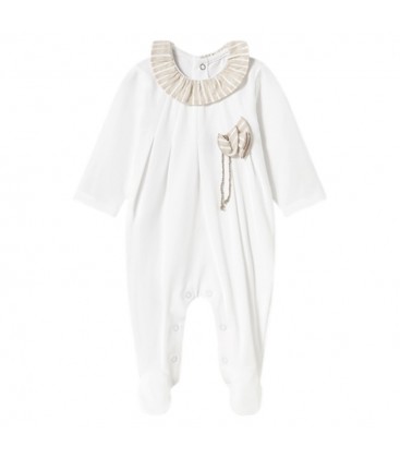Mayoral Newborn - Pijama largo para bebé color Blanco
