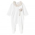 Mayoral Newborn - Pijama largo para bebé color Blanco