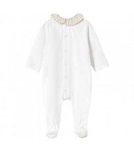 Mayoral Newborn - Pijama largo para bebé color Blanco