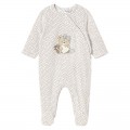 Mayoral Newborn - Pijama largo para bebé color Galleta
