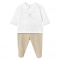 Mayoral Newborn - Conjunto polaina cuello para bebé color Frappe