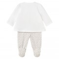 Mayoral Newborn - Conjunto polaina para bebé color Galleta