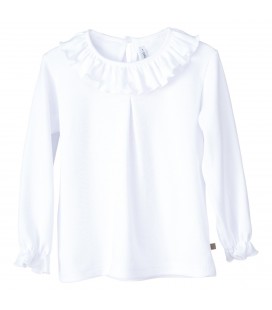 Calamaro Baby - Camisa Titan blanca Algodón