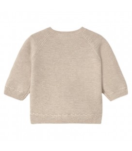Mayoral Newborn - Cardigan tricot Bebé color Avena vigoré