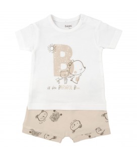 Babybol - Conjunto osito beige