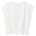 Zippy - Camiseta Paradise Acanalada para niña
