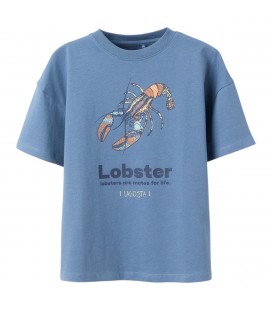 Zippy - Camiseta de manga corta azul para niño
